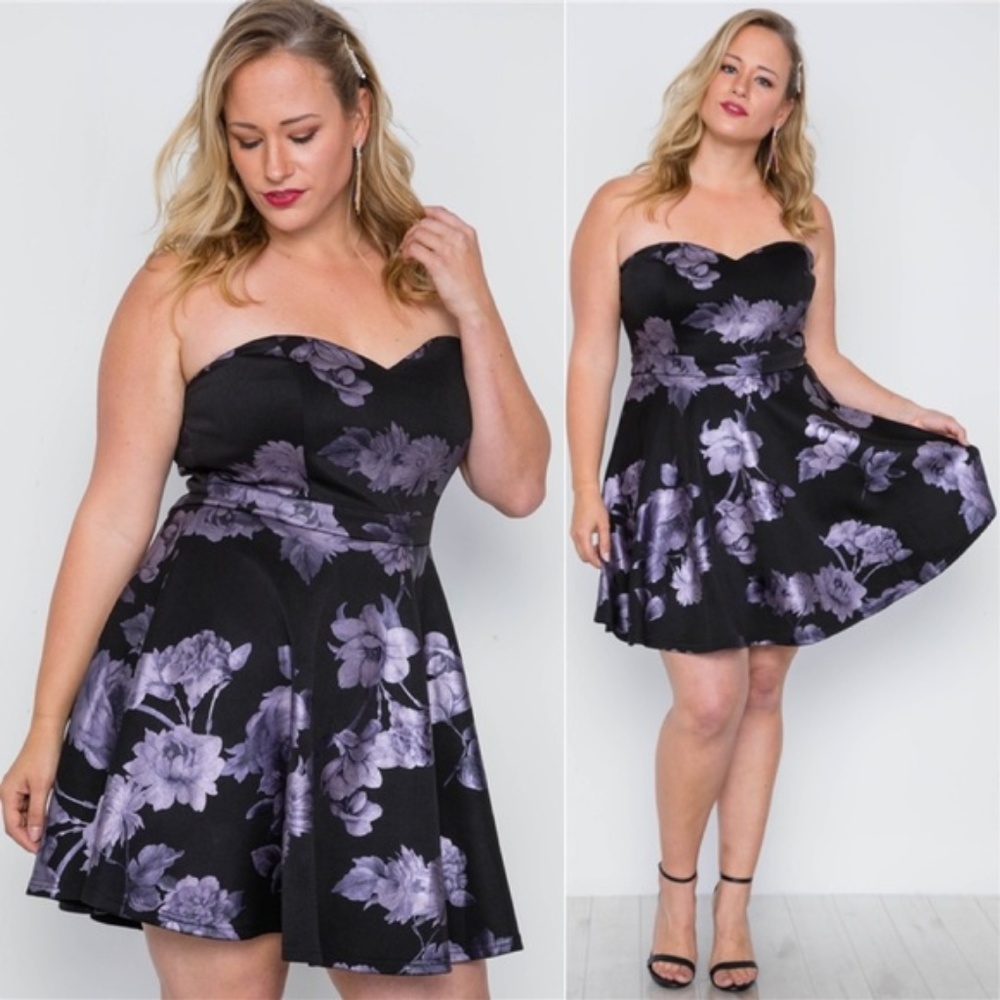 Pretty Purple Cocktail Dress! - Picture 1 of 4